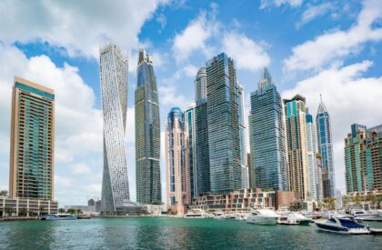 A Complete Guide to Navigating Dubai’s Investment Landscape: Key Insights for Investors Investor analyzing Dubai’s real estate and financial markets to identify profitable investment opportunities