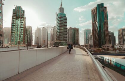 A modern property in Dubai, showcasing an ideal investment opportunity for first-time investors.