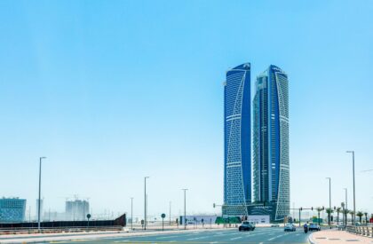 A dynamic view of Dubai's evolving skyline, showcasing key trends in the real estate market for 2025