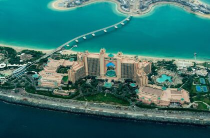 Luxury Redefined: Discover Investment Opportunities at Atlantis, The Palm Aerial view of Atlantis, The Palm, Dubai, showcasing luxury real estate opportunities