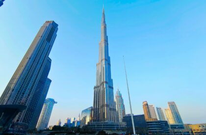 A map of Dubai highlighting emerging real estate markets and new development areas, showcasing hidden gems for investors.